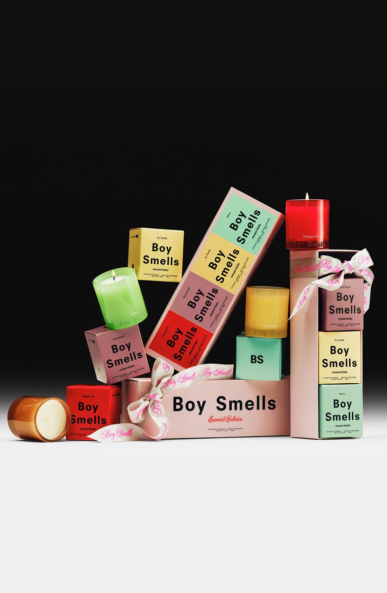 Boy Smells Essentials 4-Piece Votive Gift Set $120 Value, Alternate, color, 