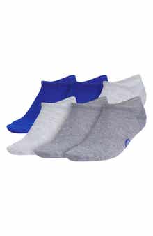 adidas Kids' 6-Pack Superlite Classic Sport Ankle Socks