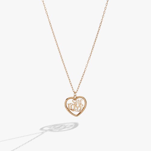 Alex And Ani Self Love Club Pendant Necklace In Gold