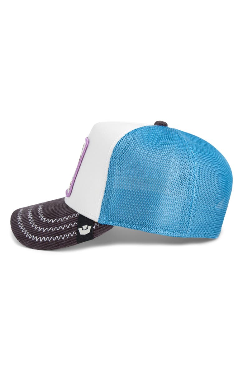 Goorin Bros. Social Remix Butterfly Patch Snapback Trucker Hat, Alternate, color, Multi Color