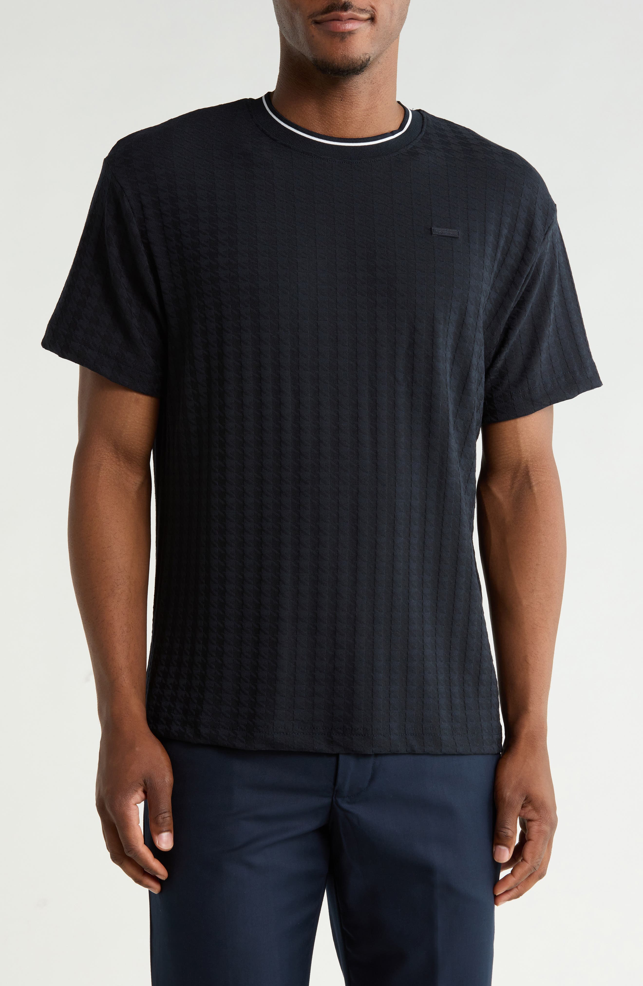 Cactus Man Tipped Knit T-Shirt
