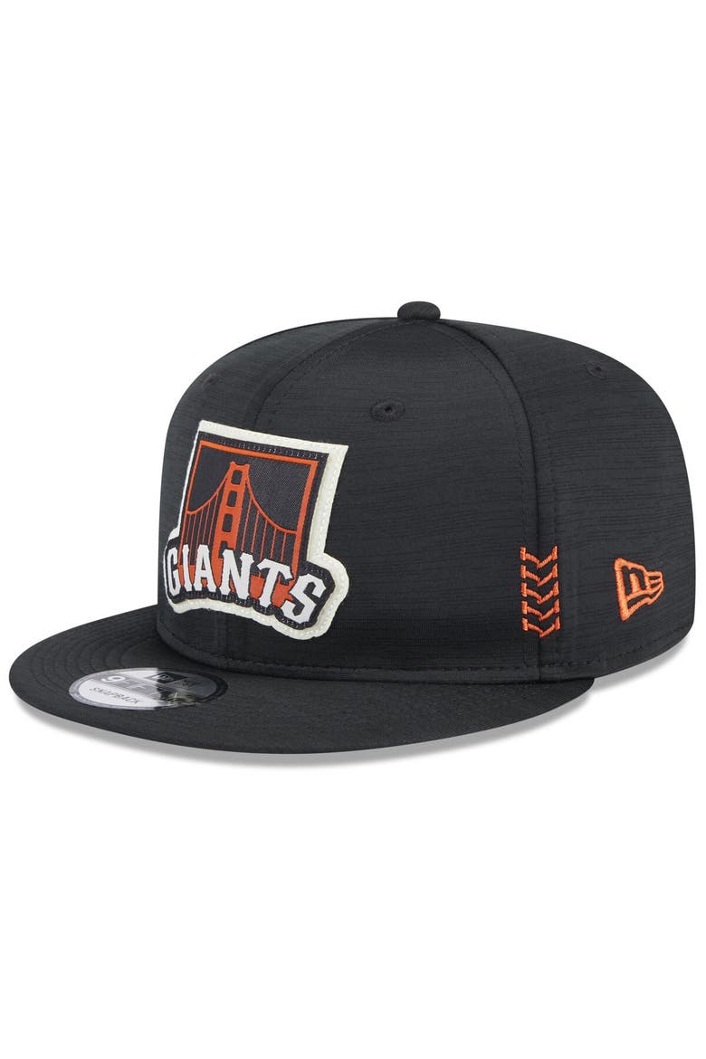 Men's New Era  Black San Francisco Giants 2024 Clubhouse 9FIFTY Snapback Hat, Main, color, Black