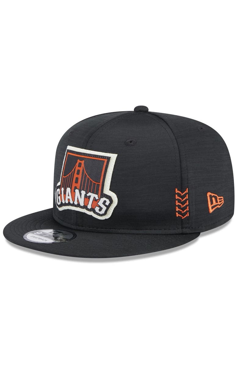 New Era Men's New Era Black San Francisco Giants 2024 Clubhouse 9FIFTY Snapback Hat, Main, color, Black