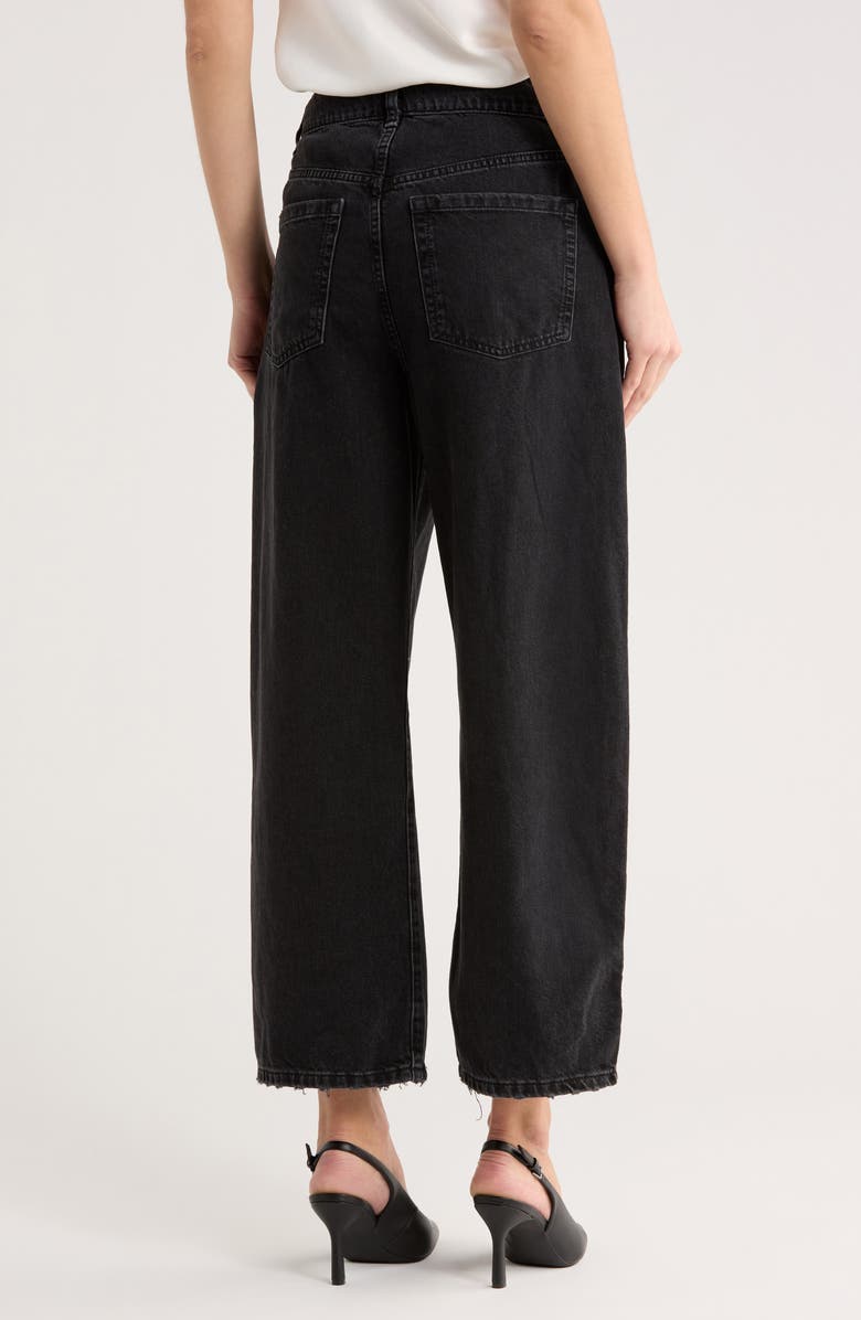 JASON WU High Waist Ankle Relaxed Barrel Jeans, Alternate, color, Nightshade Blue