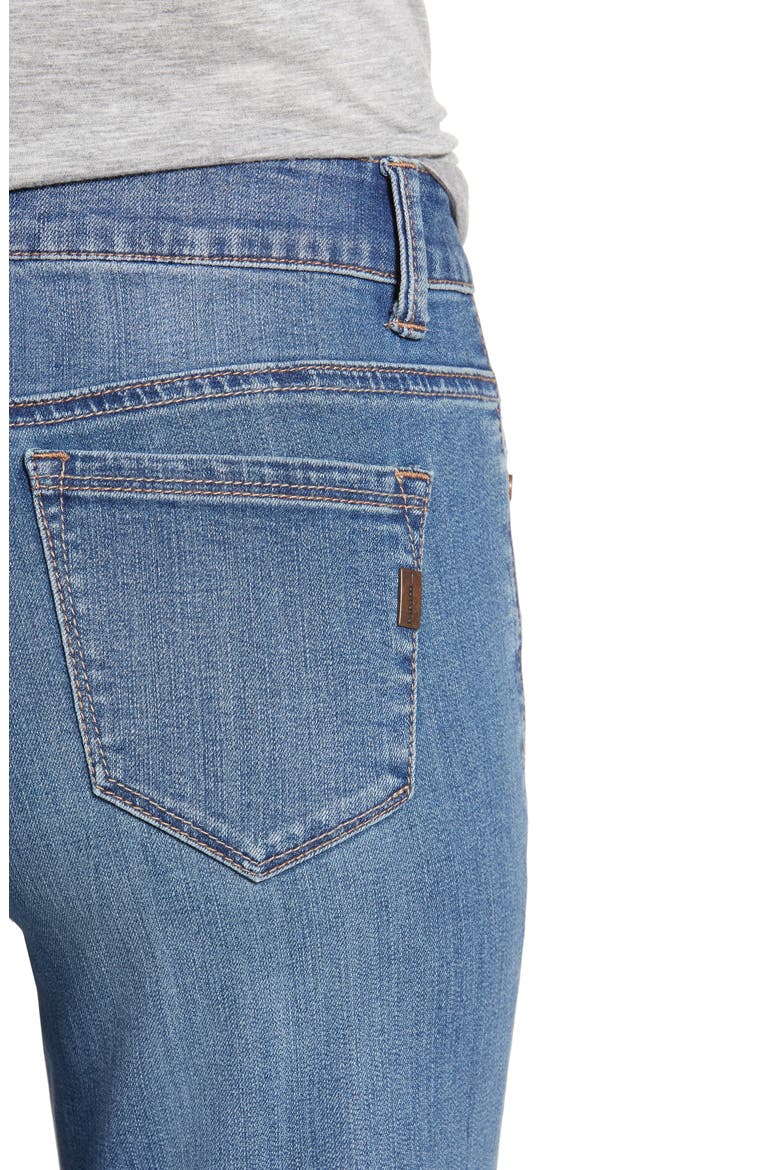 Ankle Straight Leg Jeans, Alternate, color, KORN LIGHT WASH