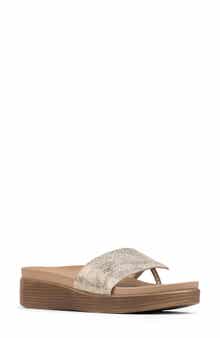 Donald Pliner Fifi Platform Wedge Flip Flop