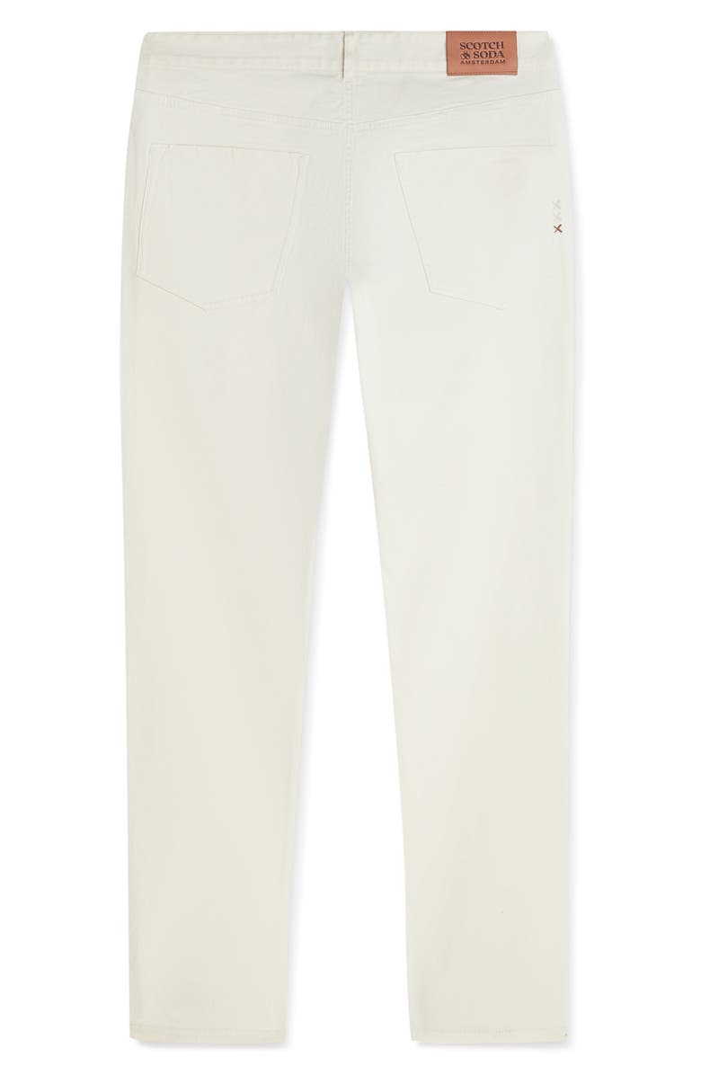 Scotch & Soda Ralston Stretch Twill Slim Fit Pants, Alternate, color, Eggnog
