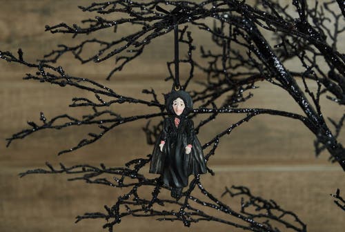 Gallerie Ii Velma Witch Gathered Traditions Joe Spencer Ornament In Black