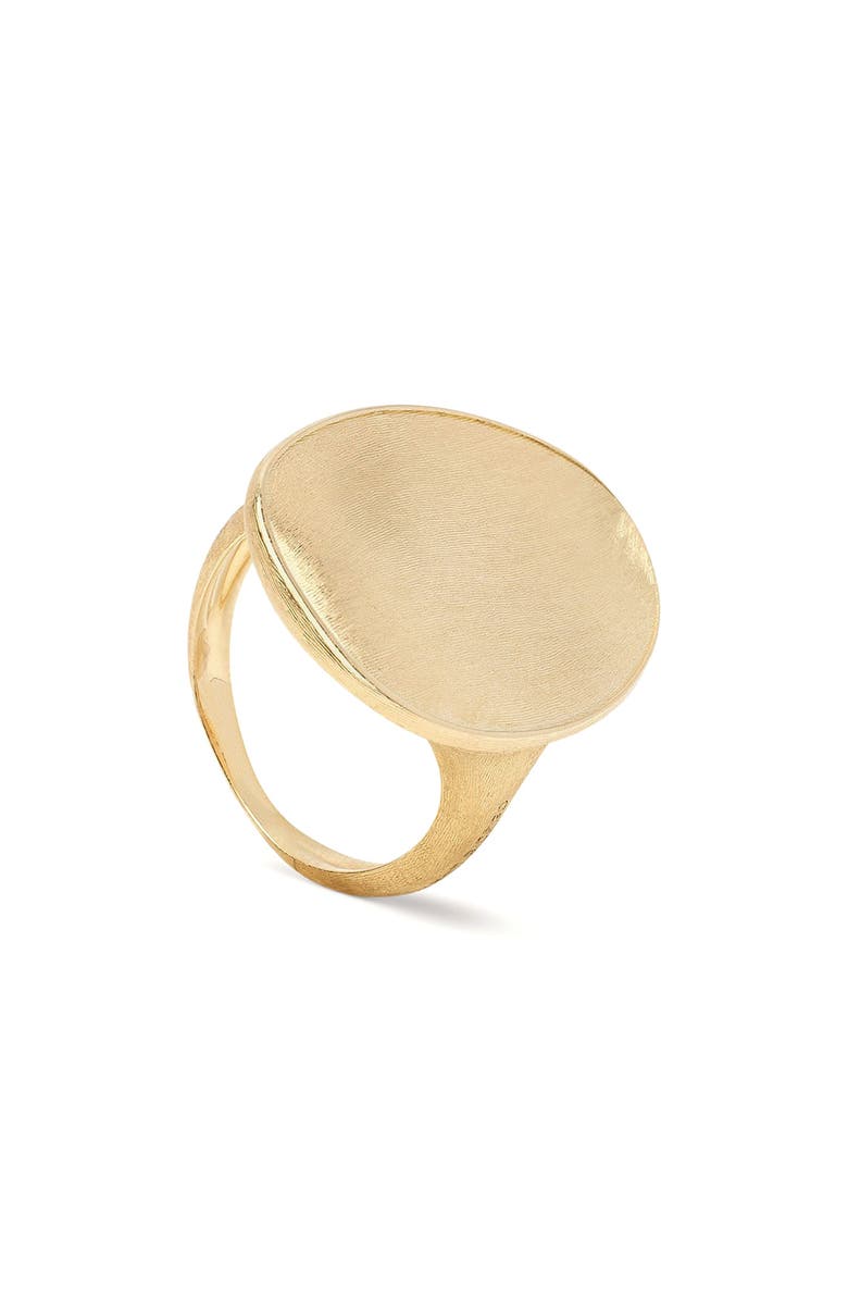 Marco Bicego Lunaria Ring, Main, color, Yellow Gold