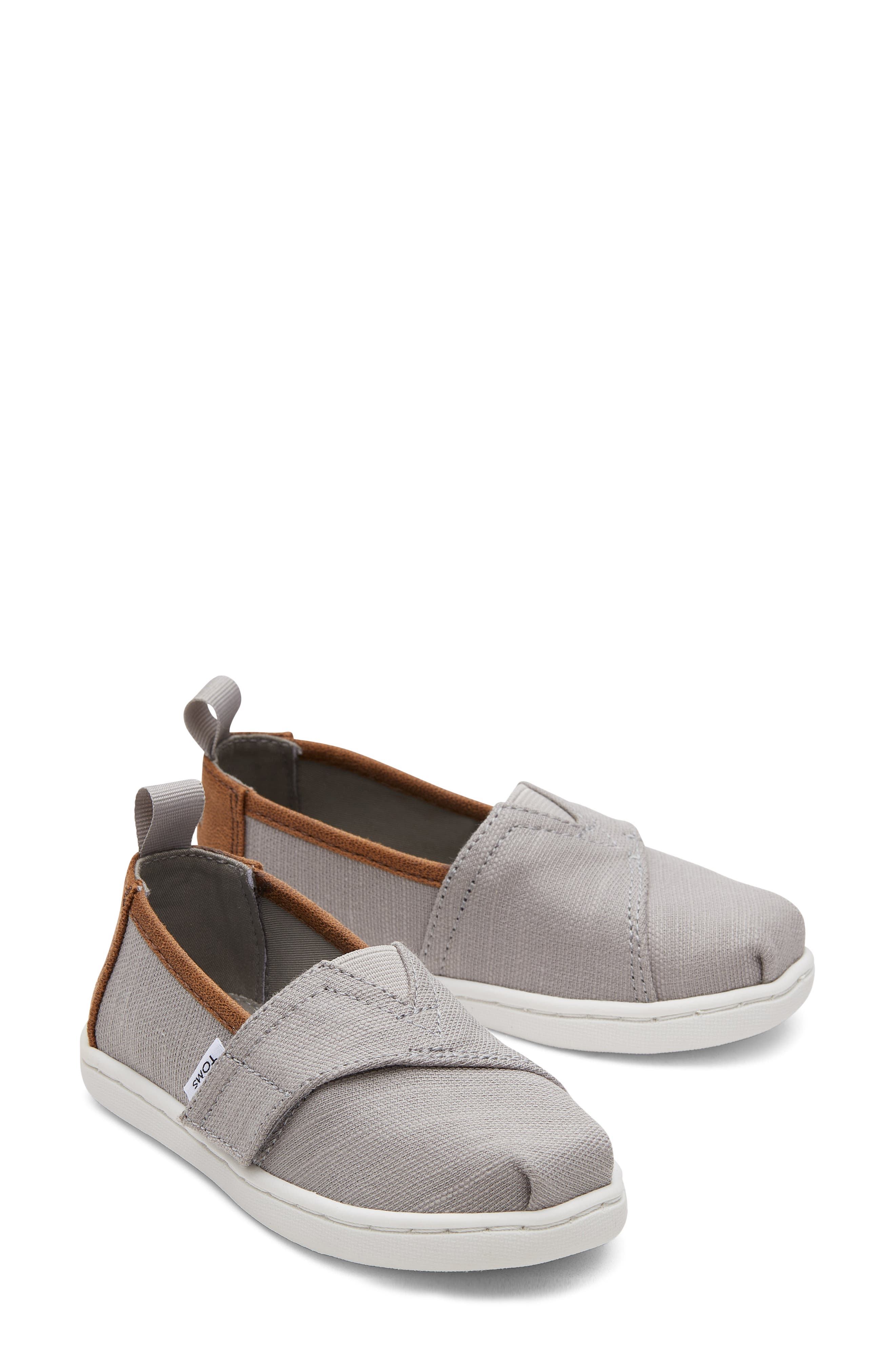 TOMS Kids' Alpargata Slip-On Sneaker, Alternate, color, 