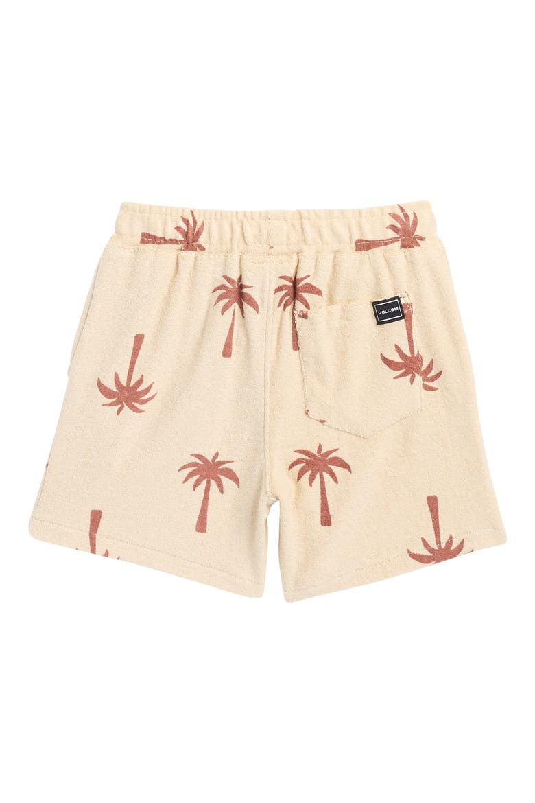 Kids' Terry Shirt & Shorts Set, Alternate, color, STONE