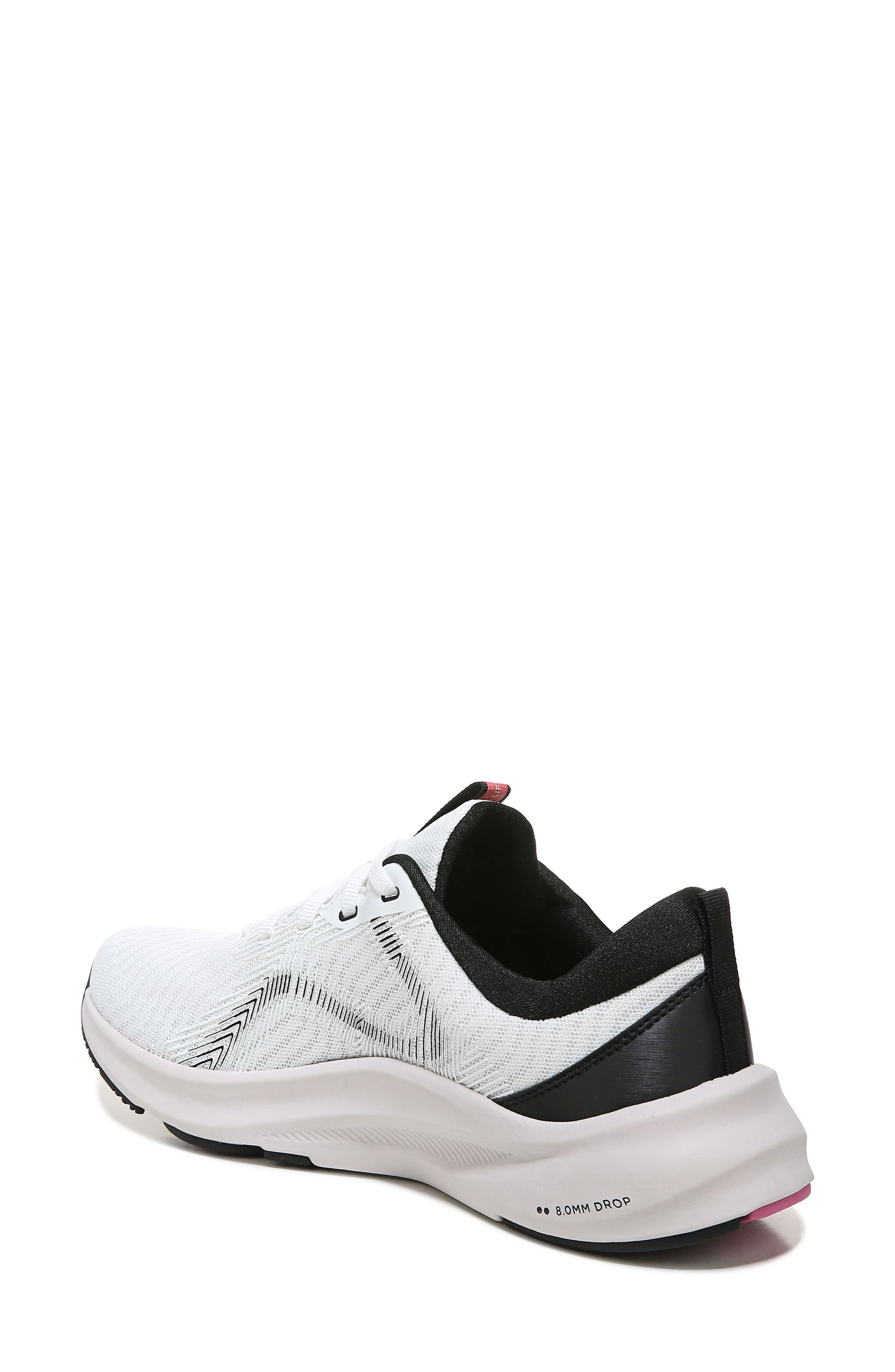 Never Quit Walking Sneaker - Wide Width Available, Alternate, color, WHITE