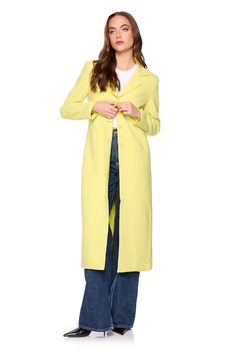 Pebble Midi Blazer, Alternate, color, CELERY