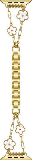 Flora Stainless Steel Apple Watch<sup>®</sup> Watchband