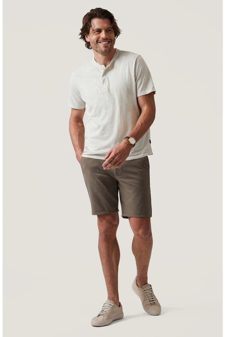 Slub Cotton Henley, Alternate, color, IVORY