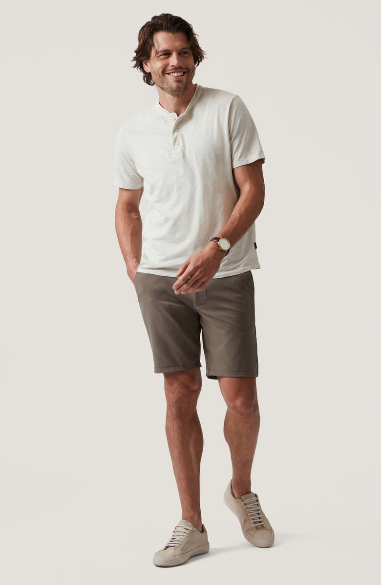 34 Heritage Slub Cotton Henley, Alternate, color, Ivory