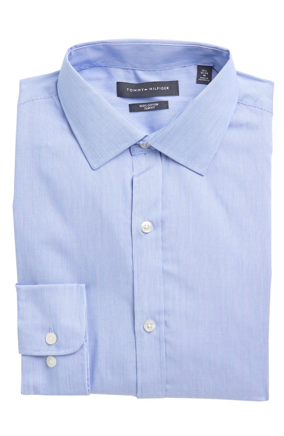 Tommy Hilfiger Slim Fit Non-Iron Dress Shirt