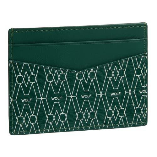 Wolf Signature Cardholder In Green