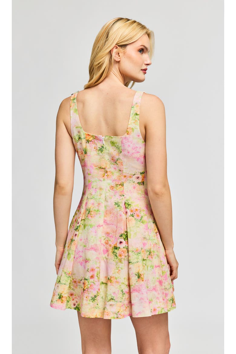 Courtney Floral Dress, Alternate, color, Rose Cloud