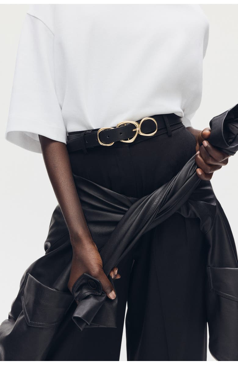 H&M Belt, Alternate, color, Black