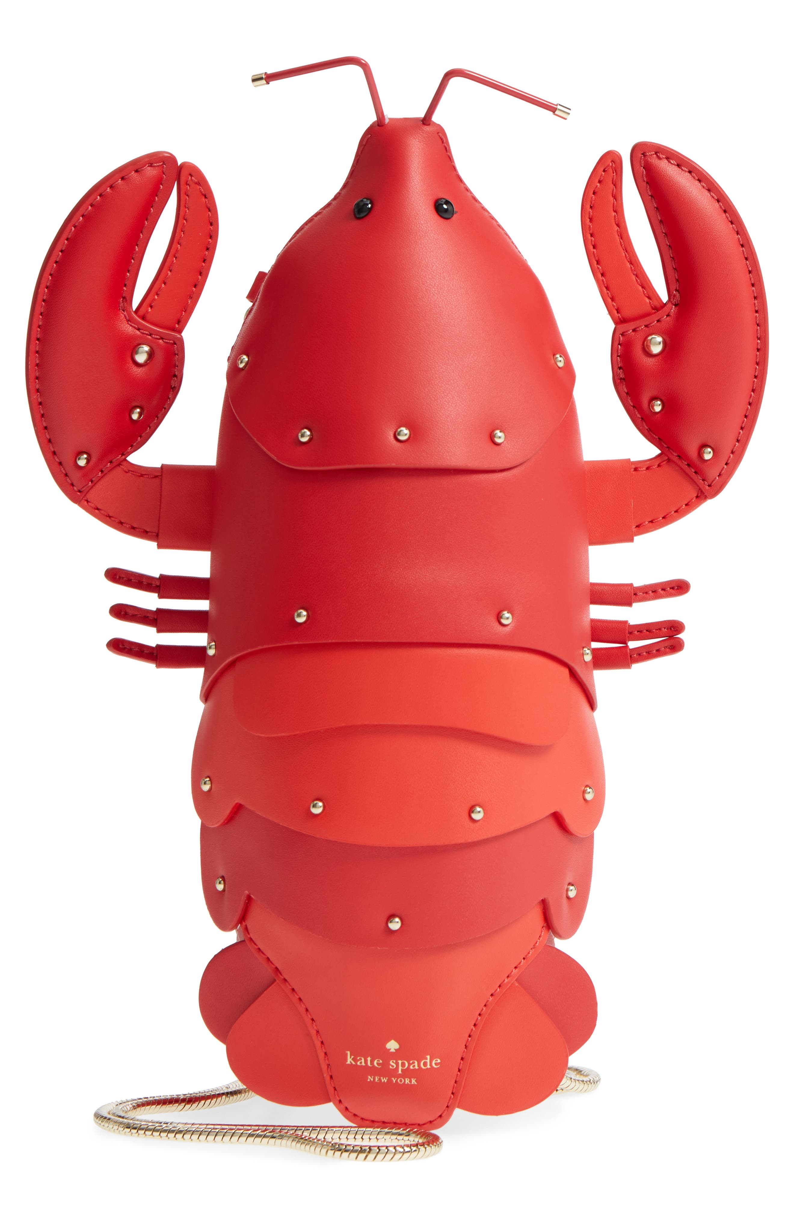Kate Spade New York shore thing - leather lobster crossbody bag, Main, color, 