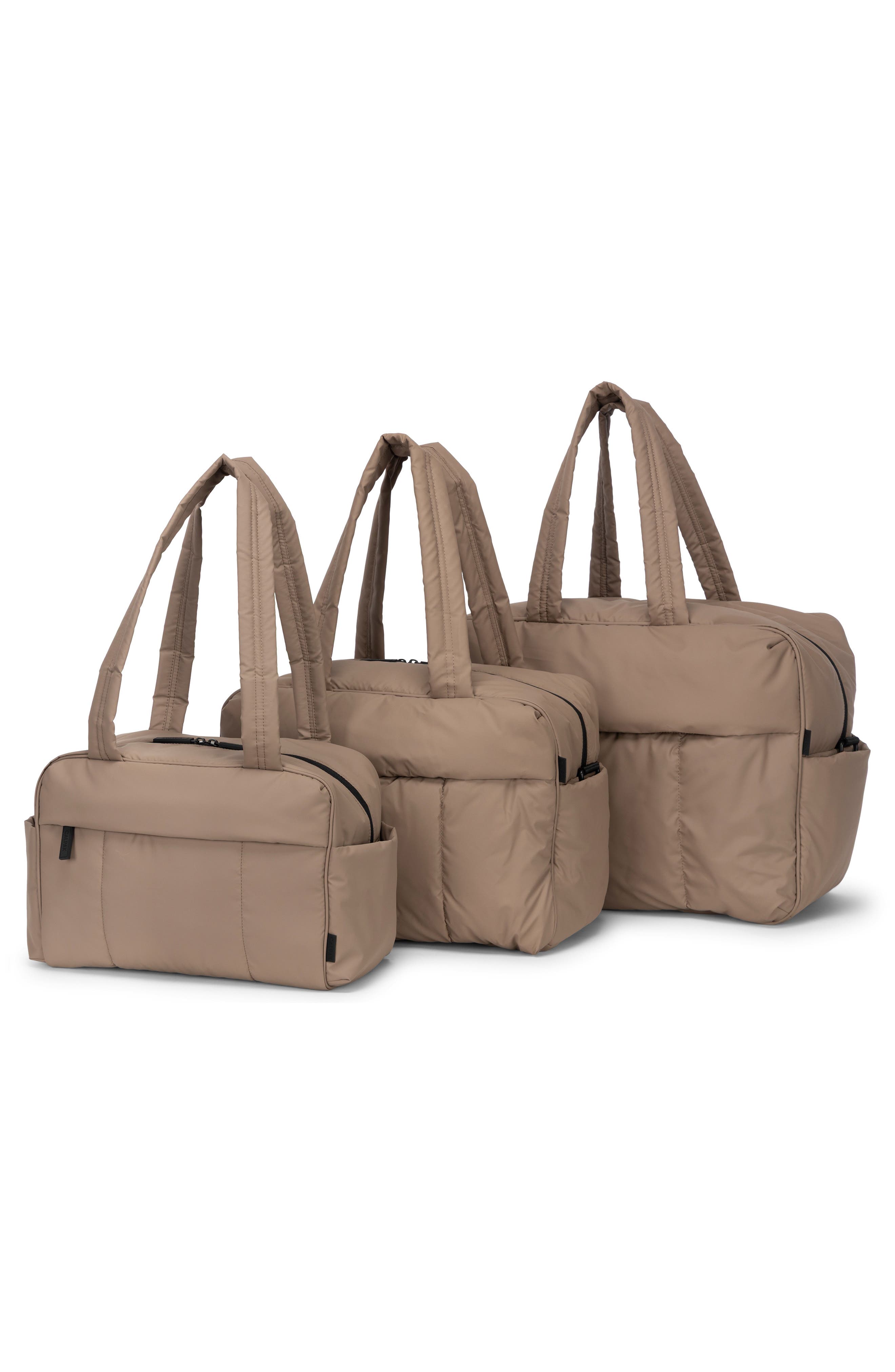 Luka Mini Duffel Bag, Alternate, color, CHOCOLATE