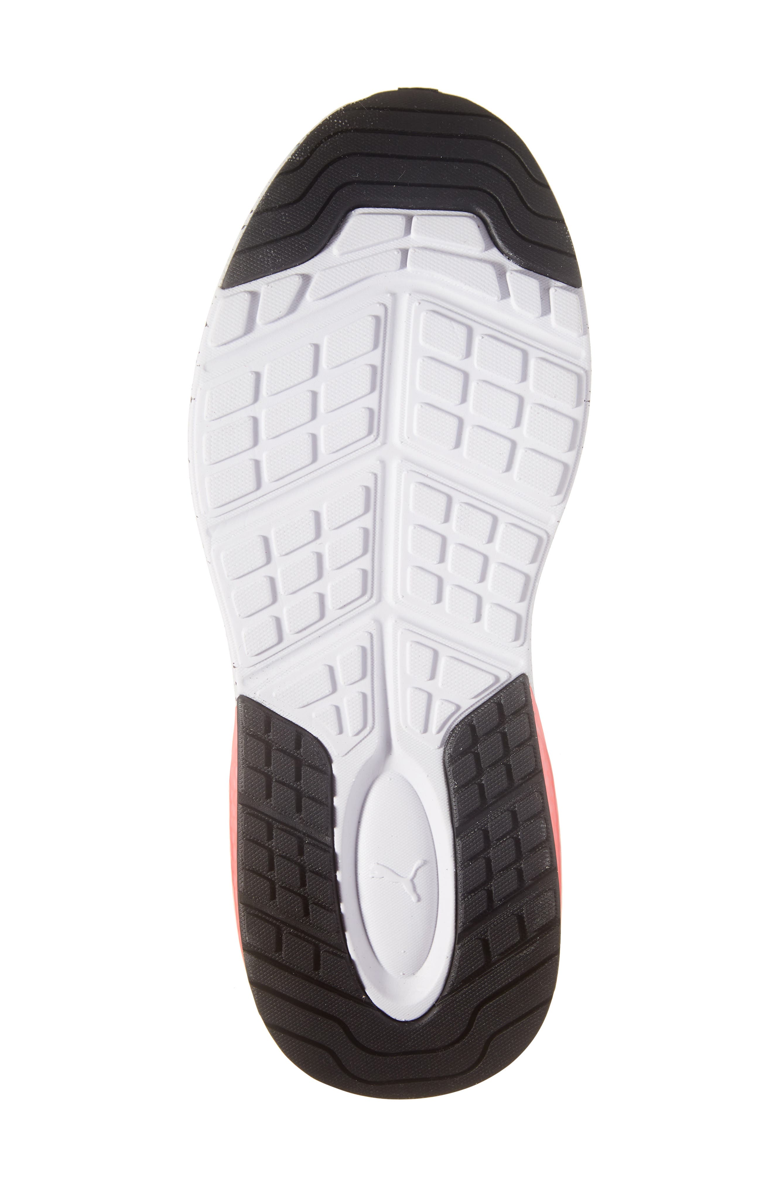 PUMA Amplifier Speckled Sneaker, Alternate, color, Puma Black-Sunset Glow