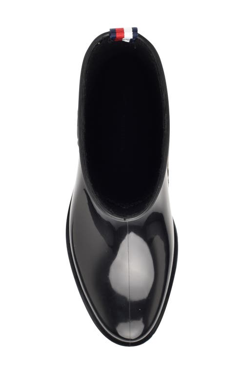 Tommy Hilfiger Crest Rain Boot In Black