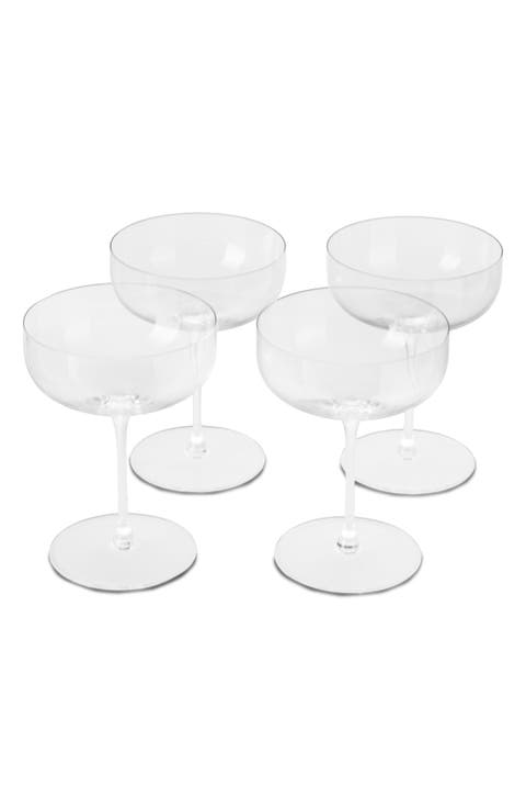 Set of 4 The Coupe Cocktail Glasses