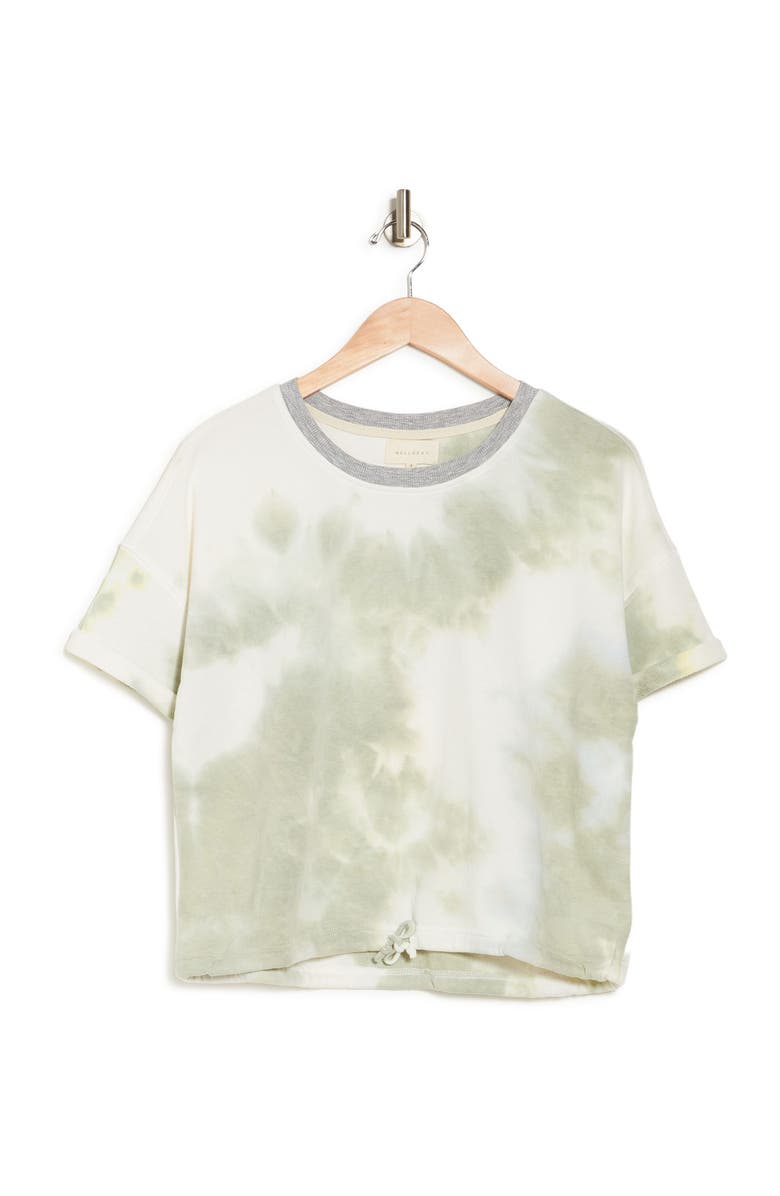 MELLODAY Short Sleeve Tie Dye Tee, Alternate, color,
