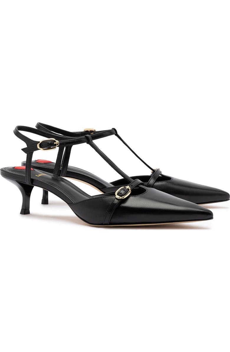 Larroudé Grace Pump, Alternate, color, Black