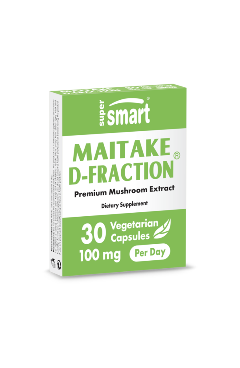 SuperSmart Maitake D Fraction Pro 100mg, Main, color, NO COLOR