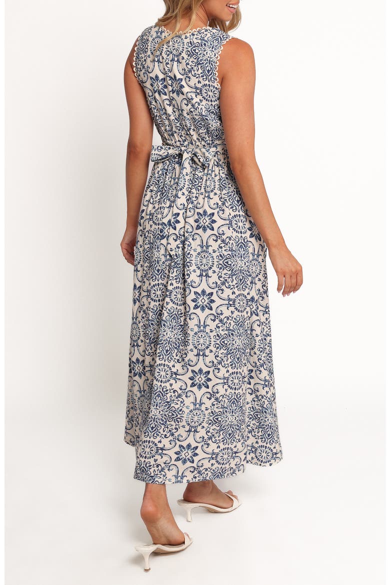 Elysia Azalea Sleeveless Midi Dress, Alternate, color, AZALEA MOSAIC