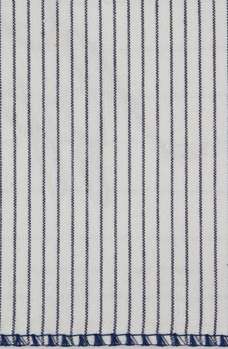 Design Imports Bon Appétit Embroidered Table Runner, Alternate, color, White