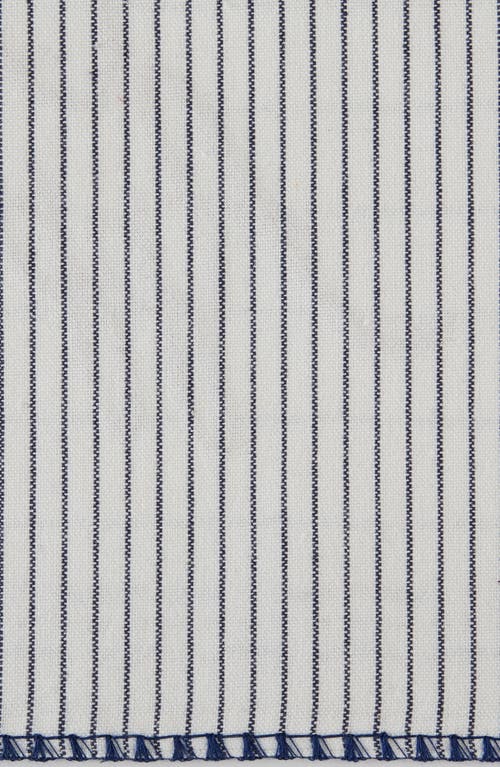 Design Imports Bon Appétit Embroidered Table Runner In White
