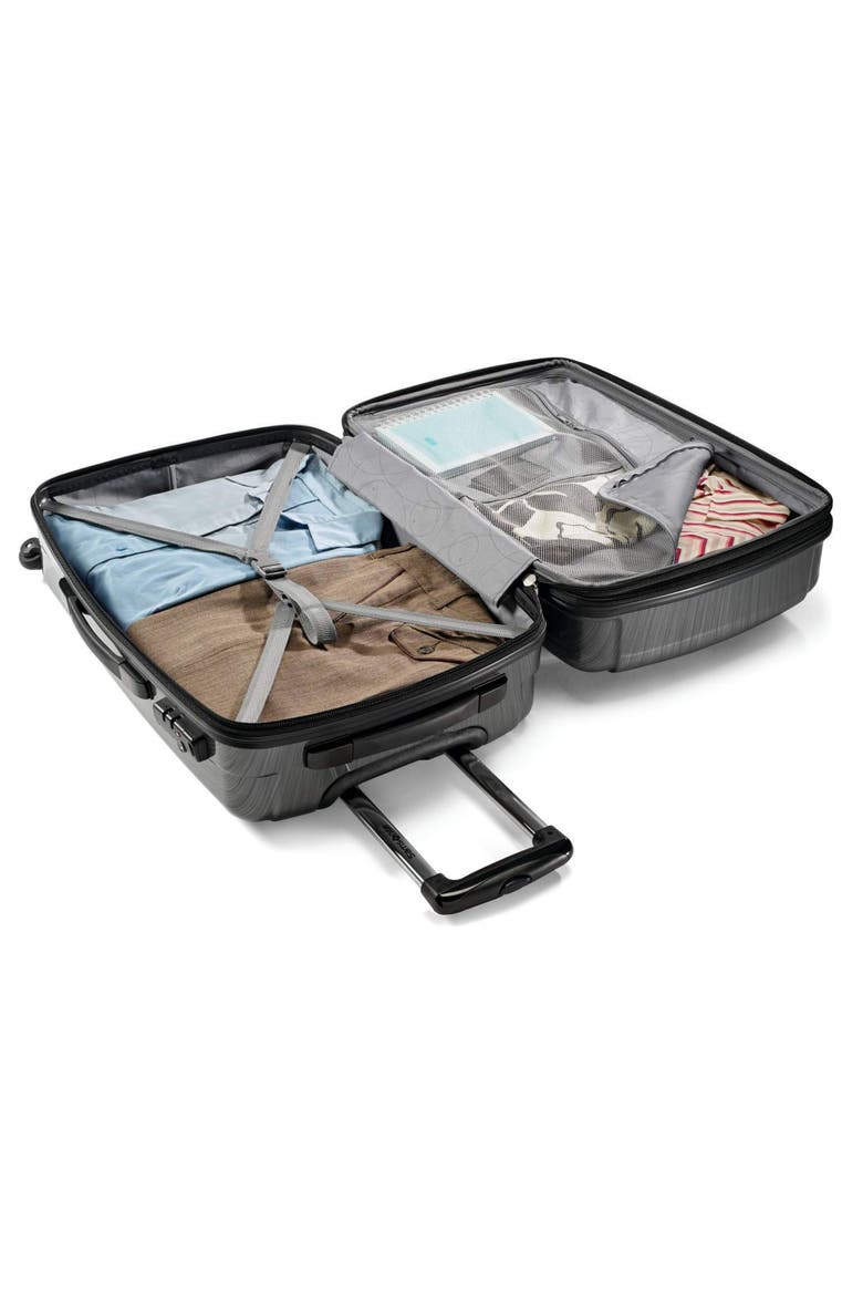 Winfield 2 Hardside Expandable (20"/24") 2 Piece Spinner Luggage Set, Alternate, color, Charcoal