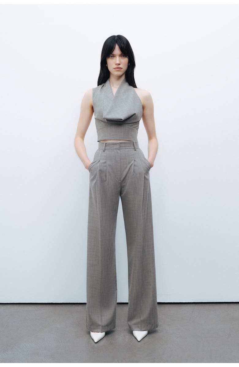 Nocturne Double Pleated Pants, Main, color, 