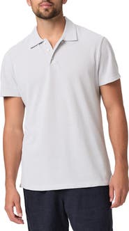 PAIGE Demille Cotton Piqué Polo