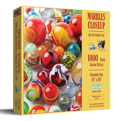 Marbles Closeup 1000 piece Jigsaw Puzzle for Adults