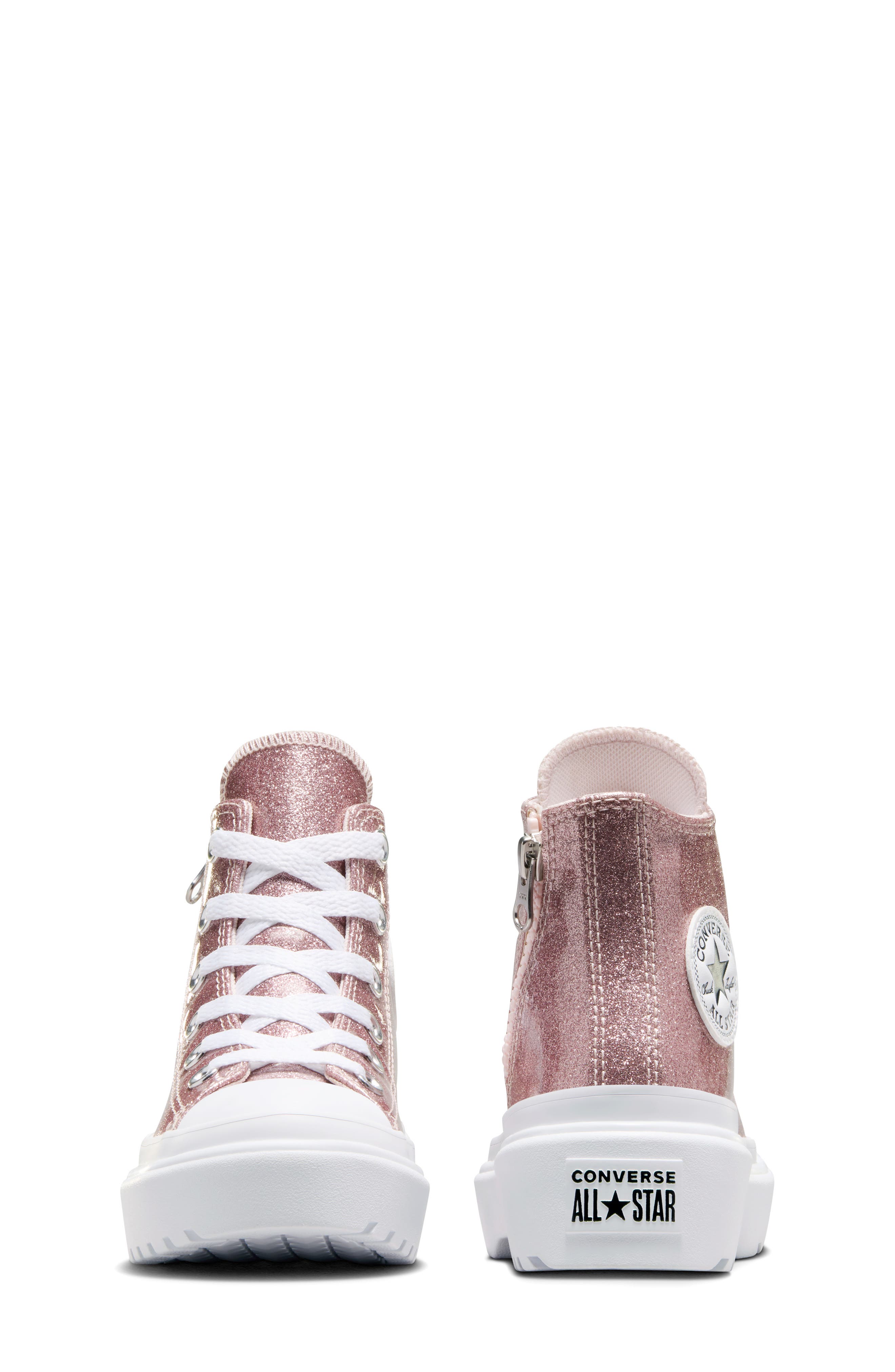 Converse Kids' Chuck Taylor<sup>®</sup> All Star<sup>®</sup> Lift Hi Sneaker  Chuck Taylor<sup>®</sup> All Star<sup>®</sup> Lift Hi Sneaker, Alternate, color, Blush Hush/ White/ Blush Hush