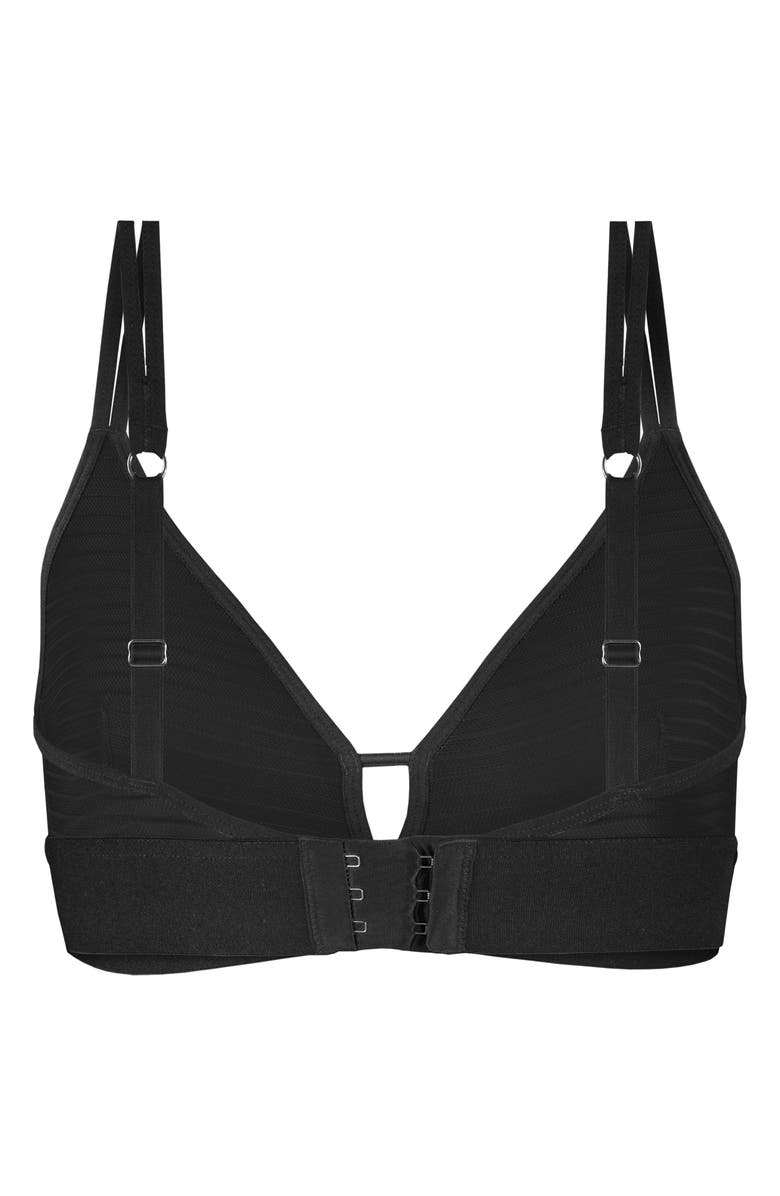 LIVELY The Stripe Mesh Bralette, Alternate, color,