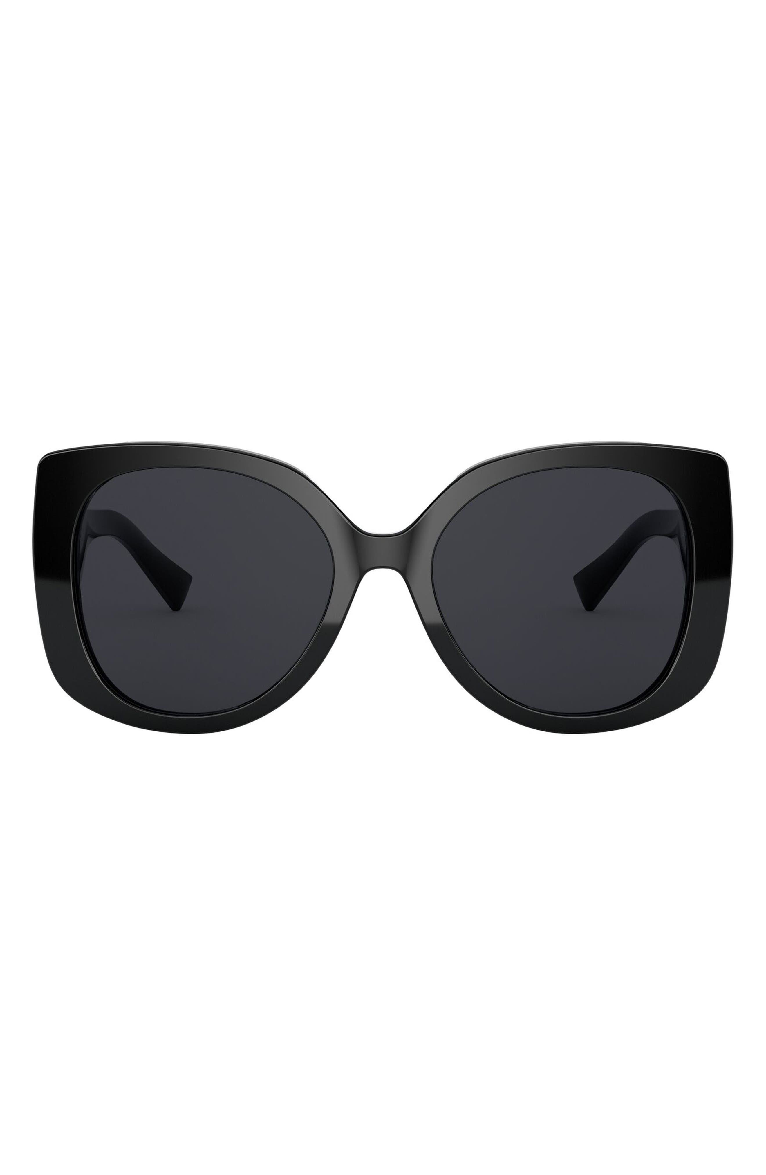 Versace 56mm Rectangle Sunglasses