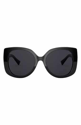 Versace 56mm Rectangle Sunglasses