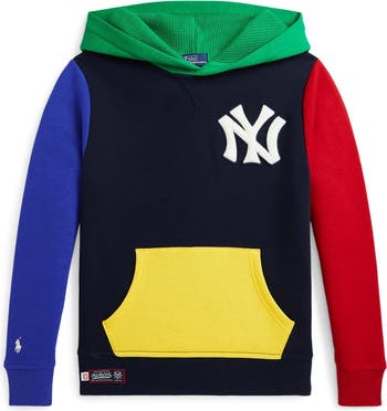 Youth Polo Ralph Lauren  Navy Yankees  Fleece Hoodie