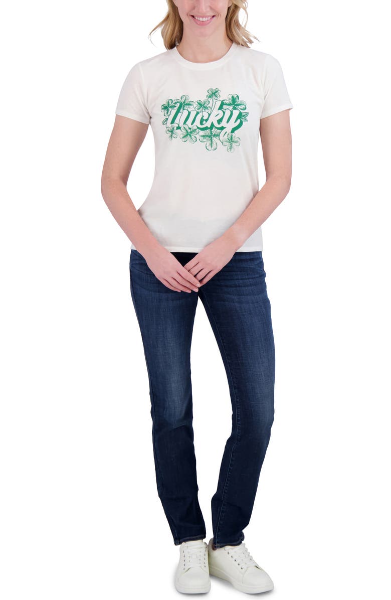 Lucky Brand Lucky Bouquet Graphic T-Shirt, Alternate, color,