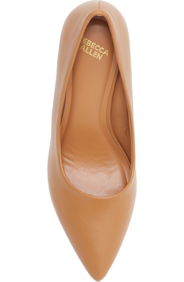 Rebecca Allen Pointed Toe Pump, Alternate, color, Light Brown