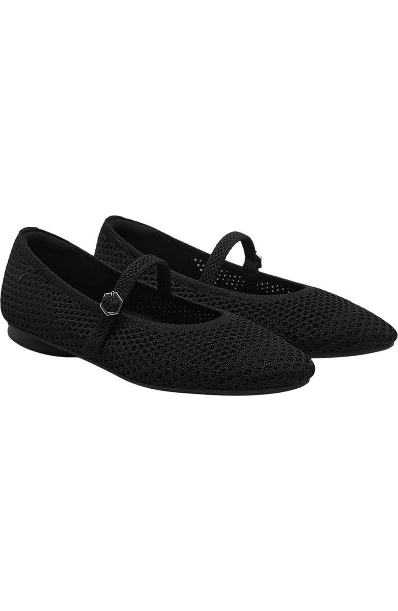 VIVAIA Almond-Toe Mary-Jane, Main, color, Black Mesh