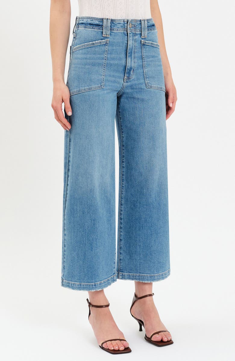 DAZE Valley Girl Wide Leg Jeans, Alternate, color, 