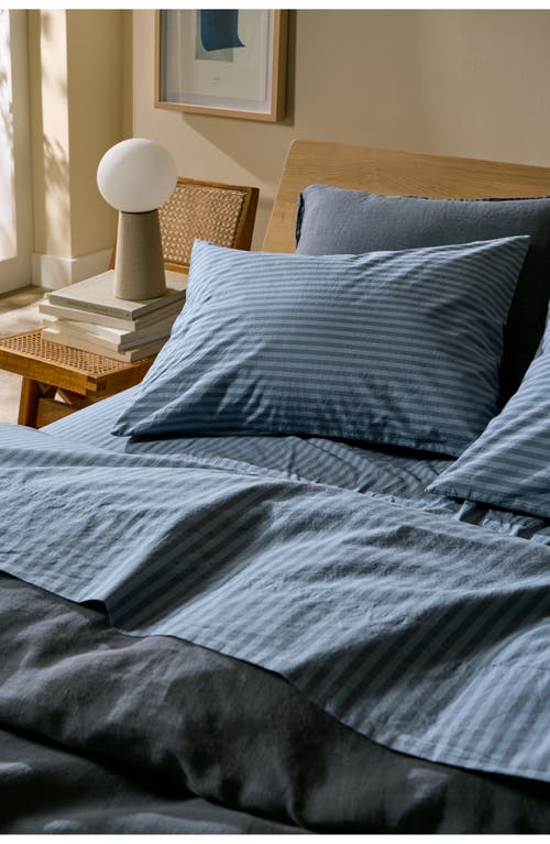 Parachute Percale Sheet Set In Blue