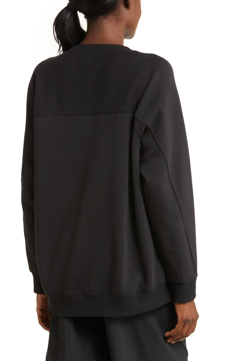 Zella Harmony Oversize Crewneck Sweatshirt, Alternate, color,